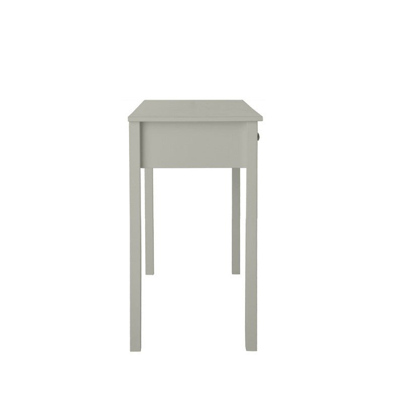Florence 3 Drawer Dressing Table in Soft Grey - Home Leaf Furniture